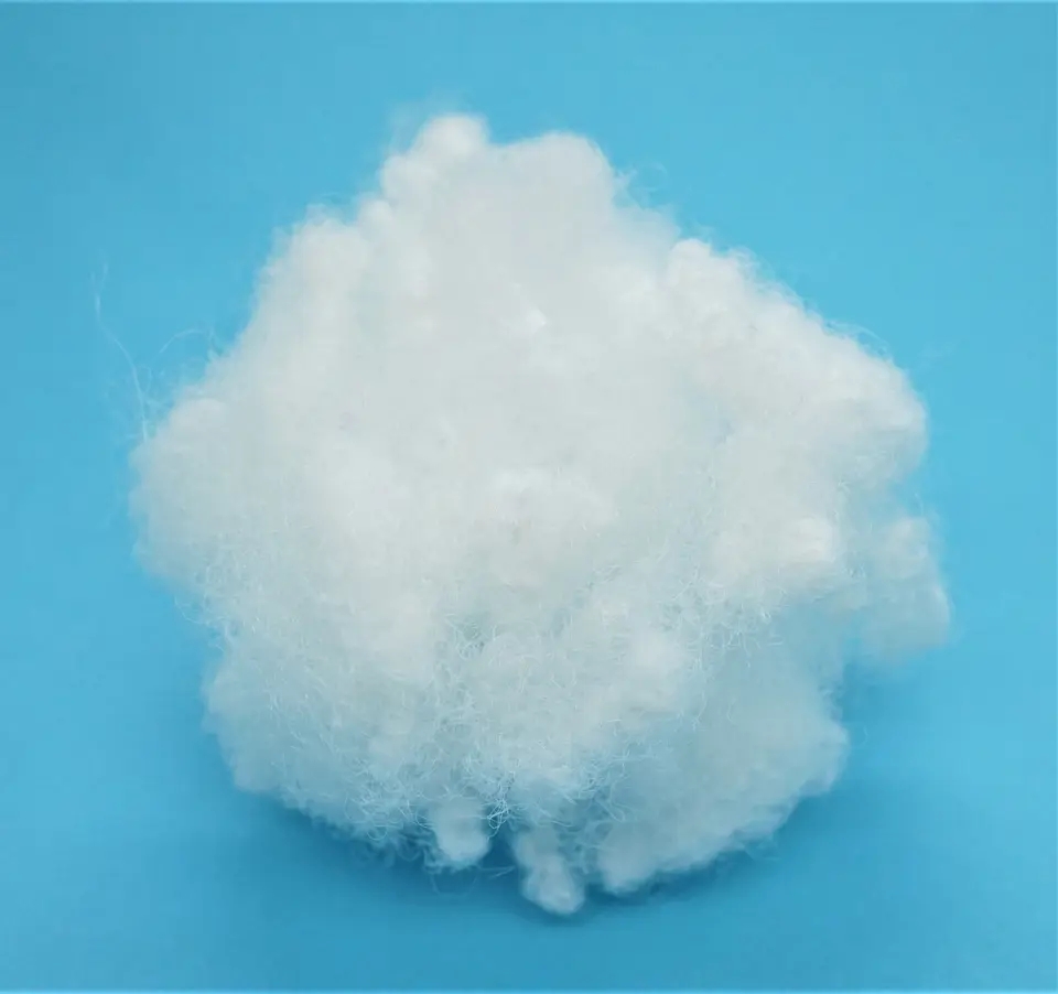 3D 32mm HCS Polyester Staple Fiber for  Filling Pillows And Cushions