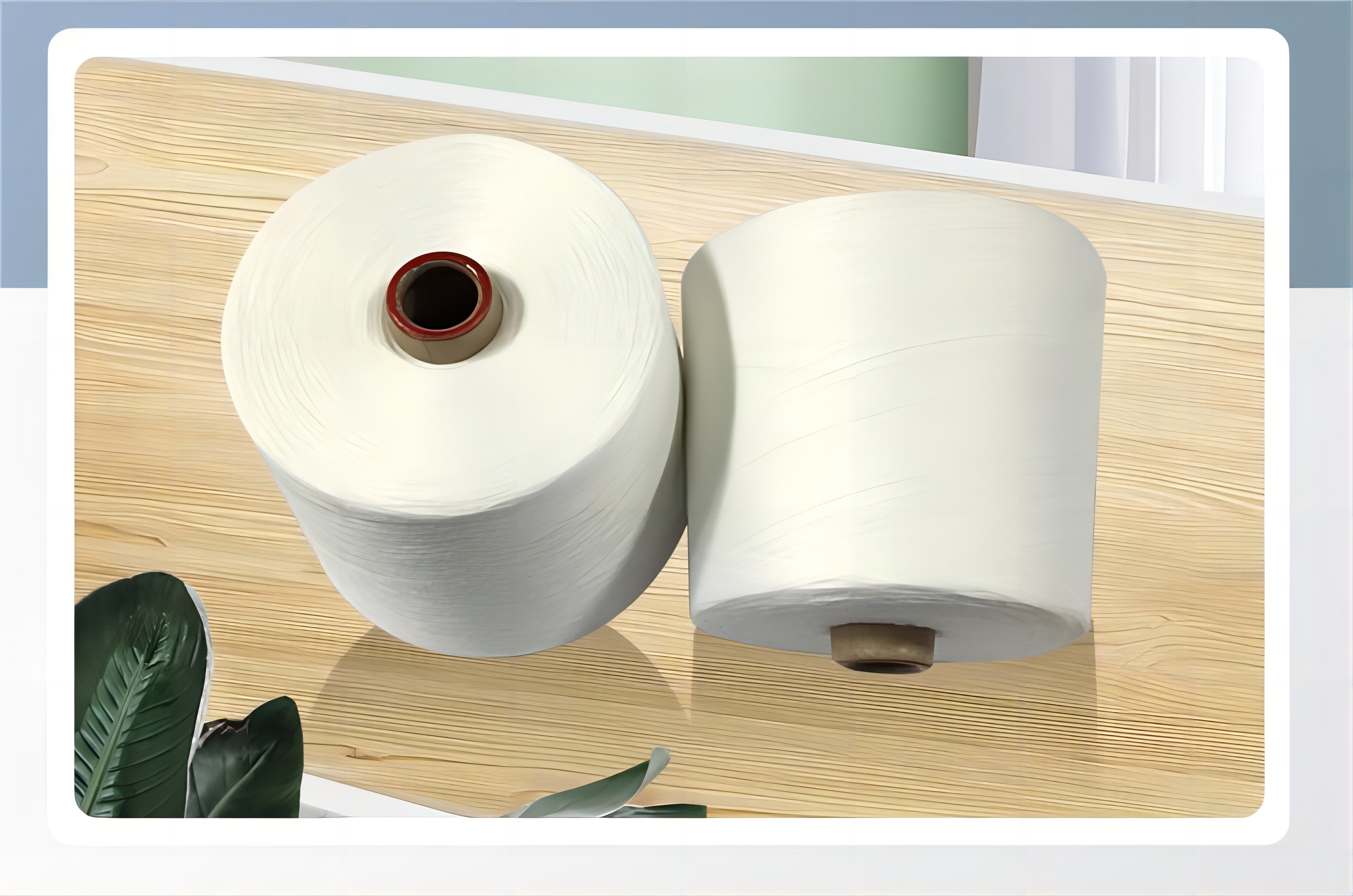 16S/1 100% polyester yarn for towel