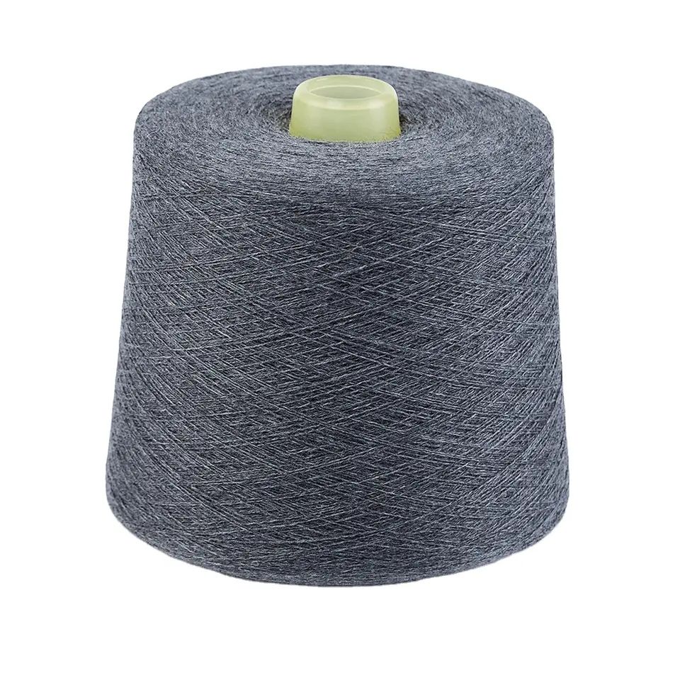 50S 60S 50% Bamboo 50% polyester   blended yarn compact siro spinning for  knitting and weaving 