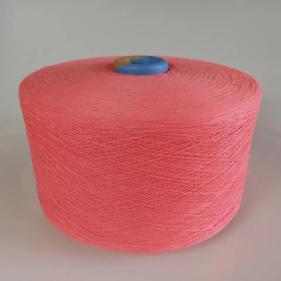 Hanyun Colored  21S 100% Ring Spun Carded Cotton  for knitting and weaving