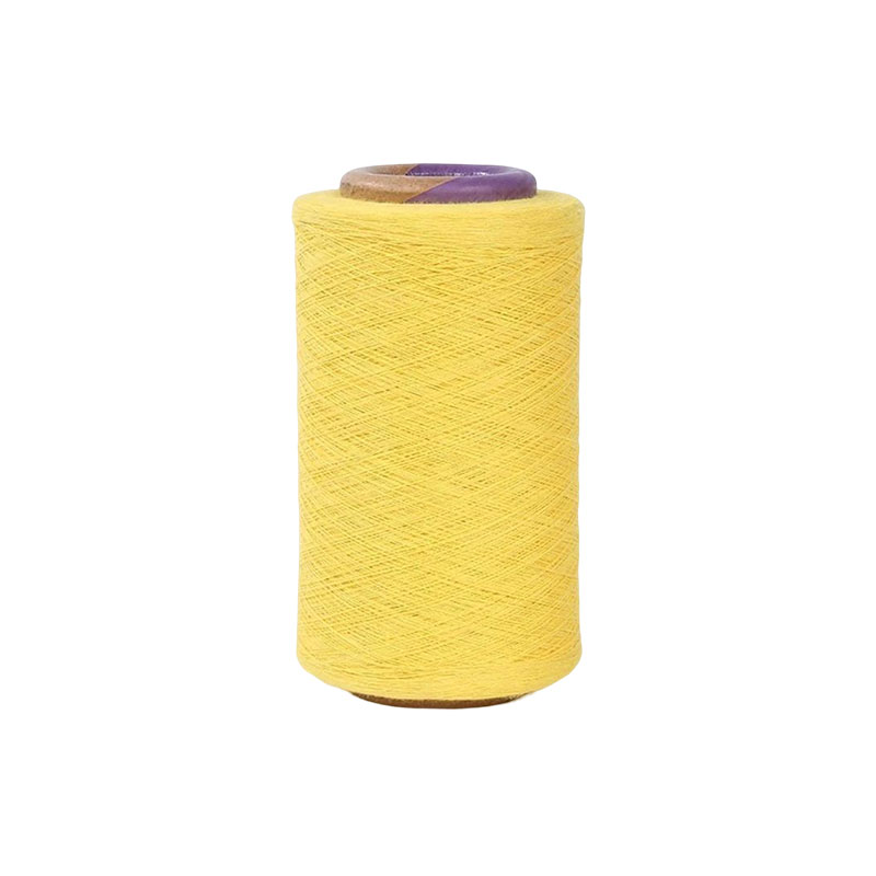 Poly/cotton yarn 2 ply ne 48 for weaving/knitting, dyed