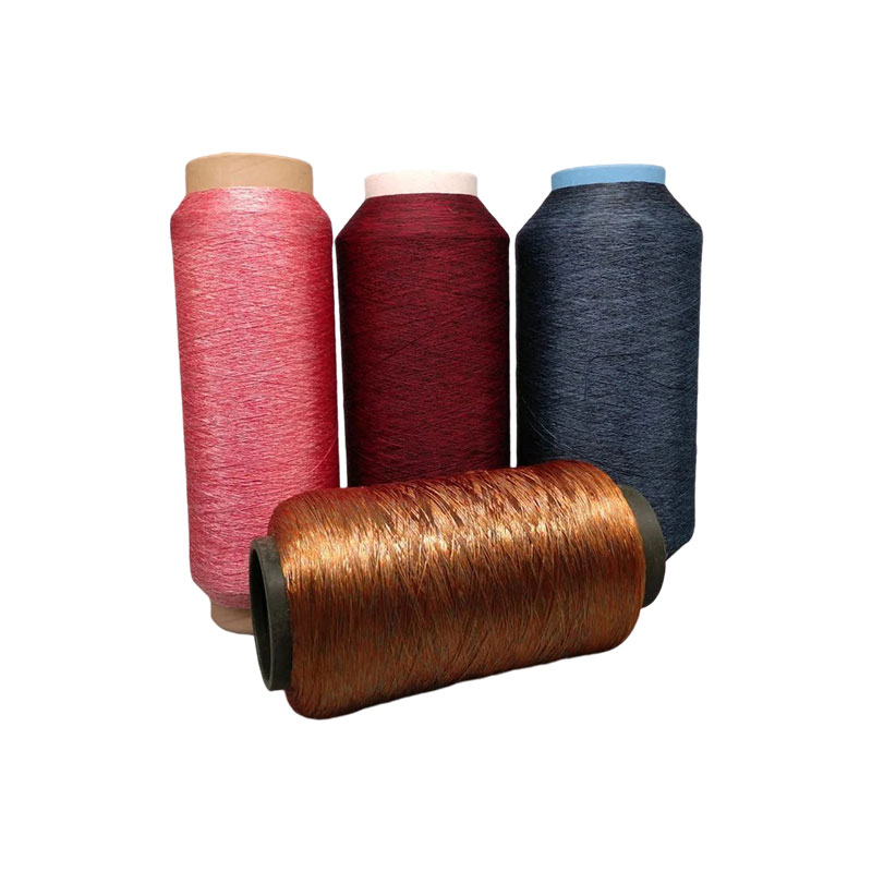 Poly/cotton yarn 2 ply ne 46 for weaving/knitting, dyed