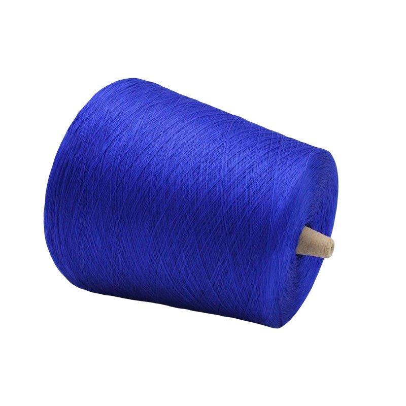 Poly/cotton yarn 2 ply ne 52 for weaving/knitting, dyed