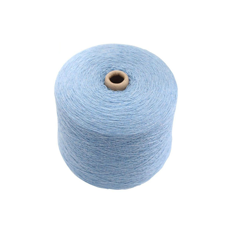 Poly/cotton yarn 2 ply ne 27 for weaving/knitting, dyed