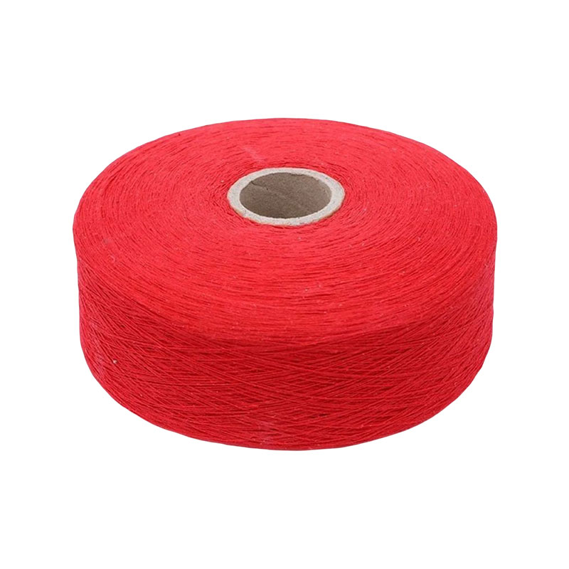 Poly/cotton yarn 2 ply ne 23 for weaving/knitting, dyed