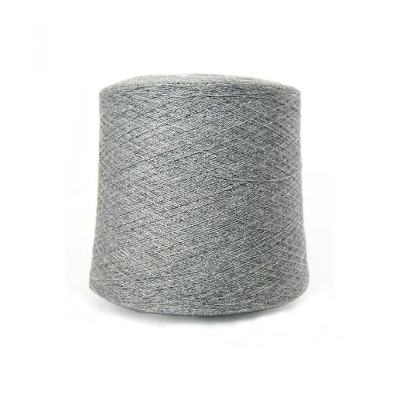 Poly/cotton yarn 2 ply ne 27 for weaving/knitting, dyed