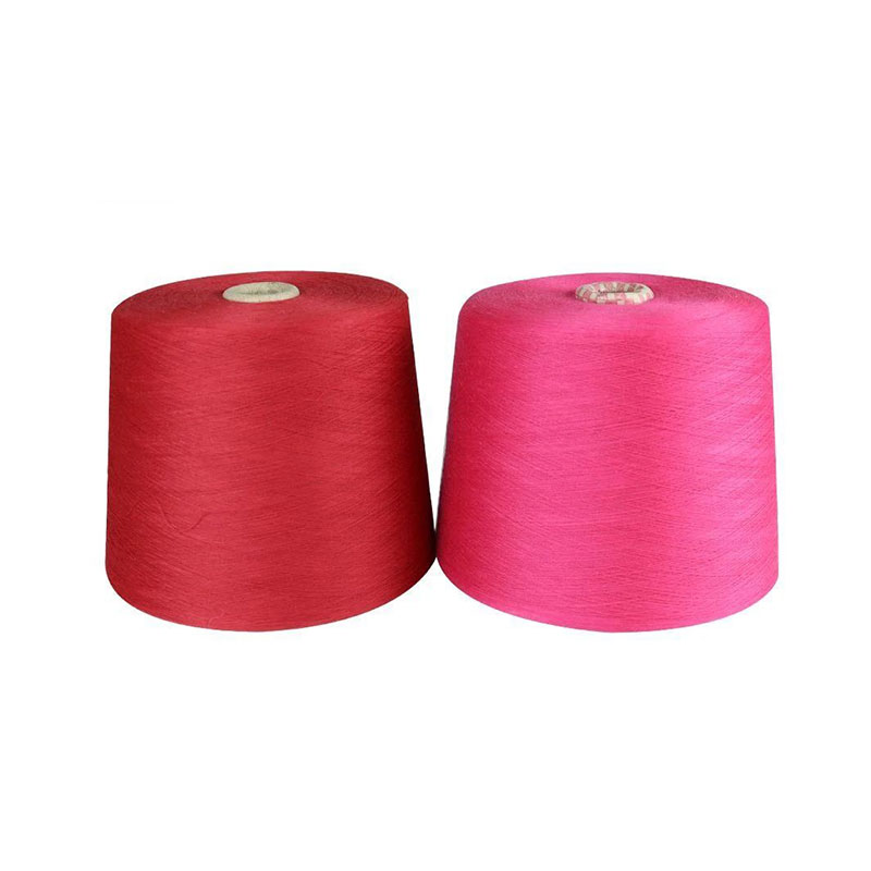 36nm/2 Polyester blended yarn nylon core spun yarn wool like for knitting