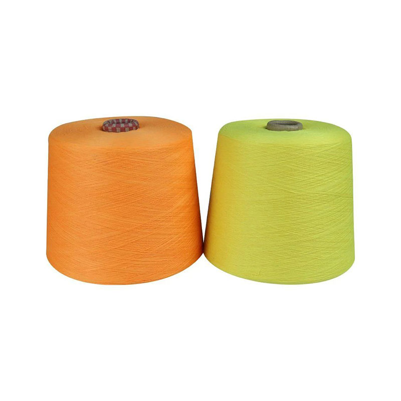 36nm/2 Polyester blended yarn nylon core spun yarn wool like for knitting