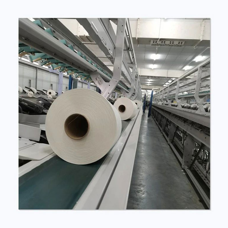  nylon single covered yarn spandex mechanical covered yarn for weft knitting