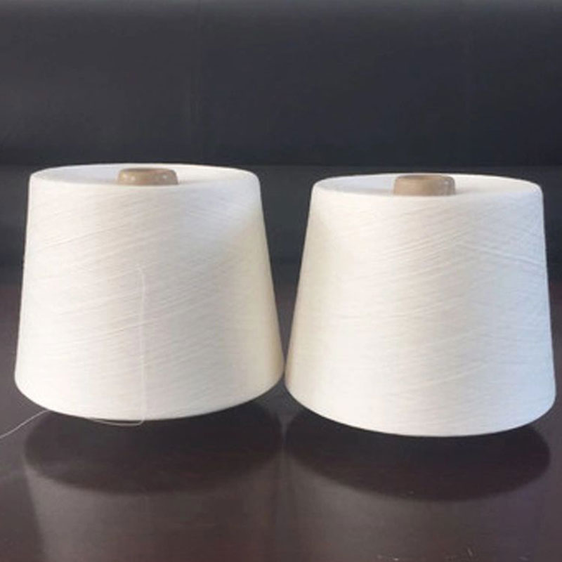 Viscose ring spun yarn can be customized for direct sale by color manufacturers 54 rayon 18 nylon 28 polyester core spun yarn