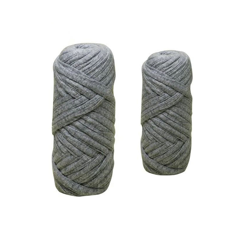 Ne 6/1 Recycled Cotton Blended Knitting Yarn for Working Yarn